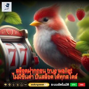 สล็อตฝากถอน true wallet ไม่มีขั้นต่ำ ปั่นสล็อตได้ทุกสไตล์